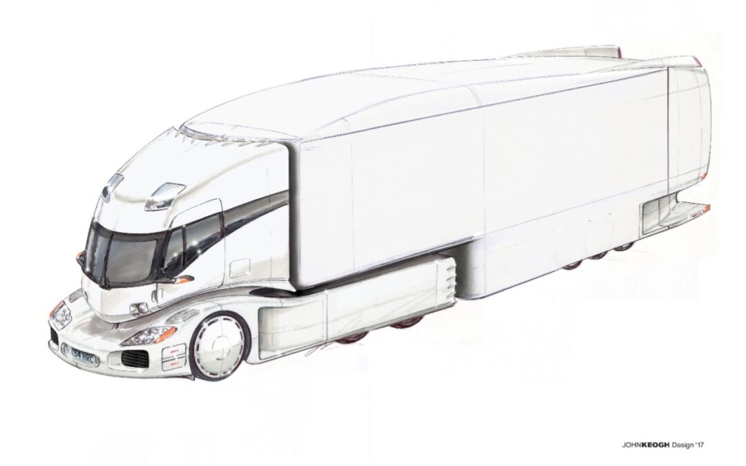 Series Hybrid Electric HGV1 Truck